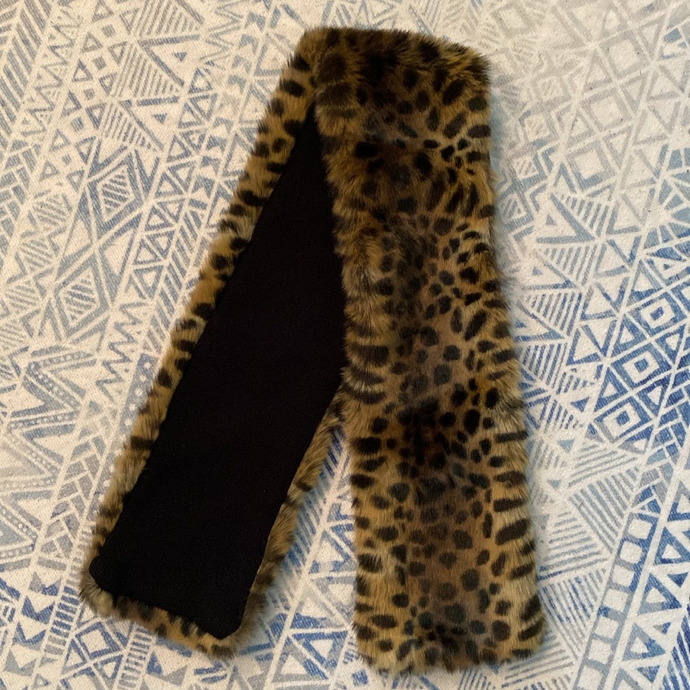 Faux Fur Wrap Scarf - Picture 2 of 6